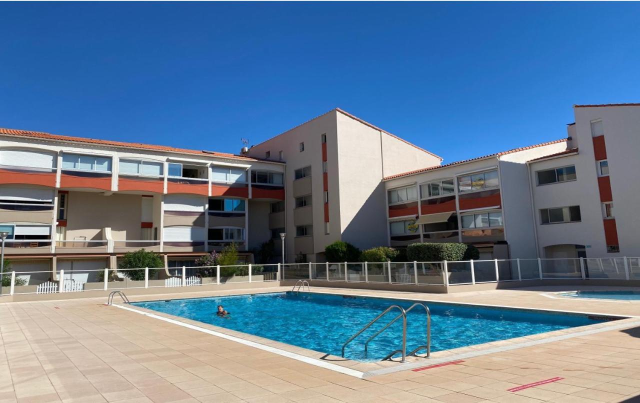 Argeles Plage Studio Piscine Park. Privatif Dans Res. Securisee Buitenkant foto