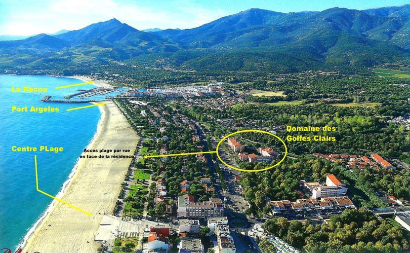 Argeles Plage Studio Piscine Park. Privatif Dans Res. Securisee Buitenkant foto